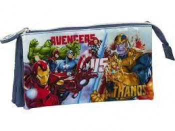 estuche triple vengadores/avengers